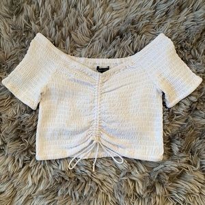 KENDALL&KYLIE ADJUSTABLE OFF THE SHOULDER TOP